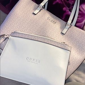 Guess purse with mini bag together